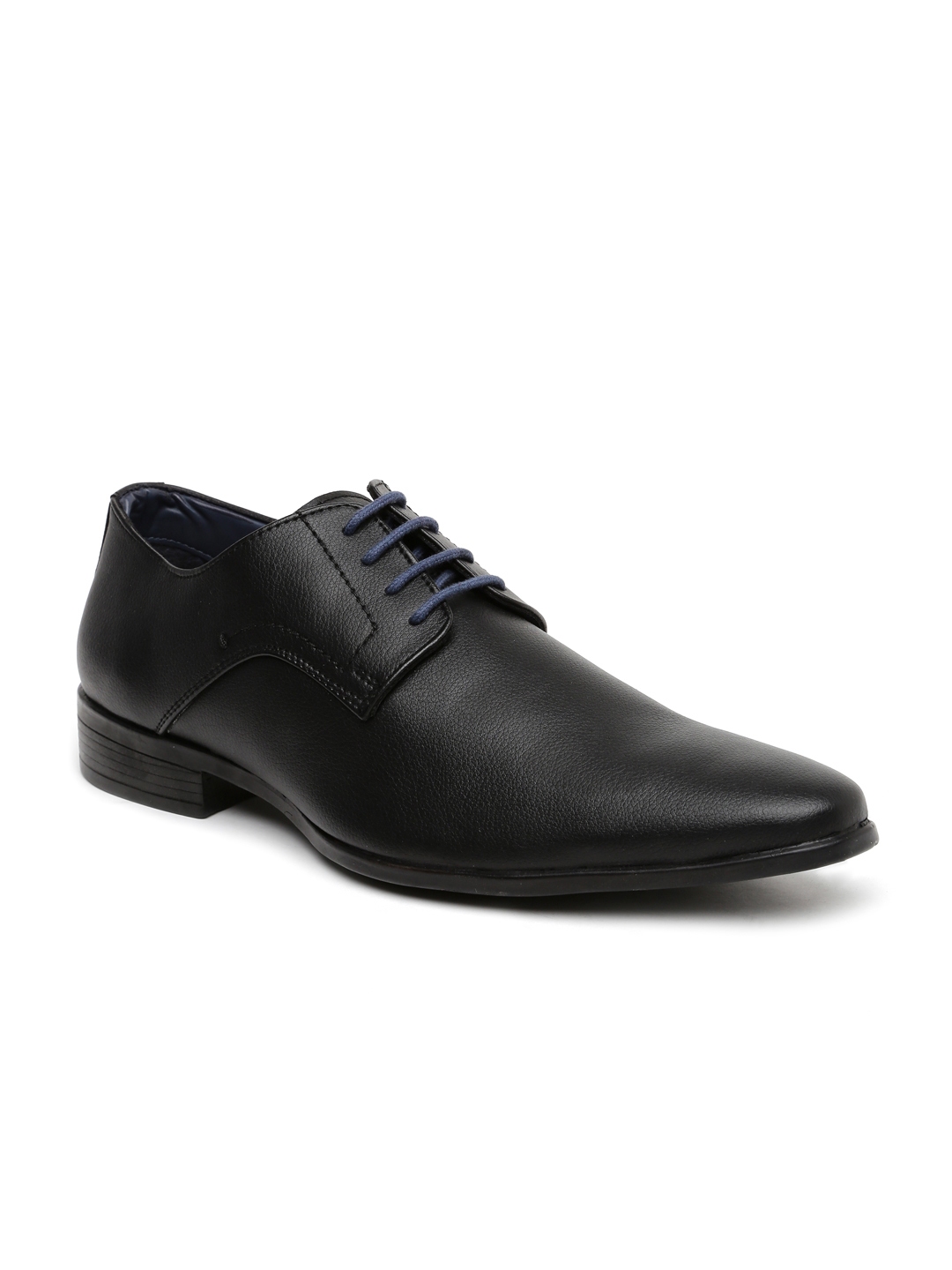 alberto torresi black formal derby shoes