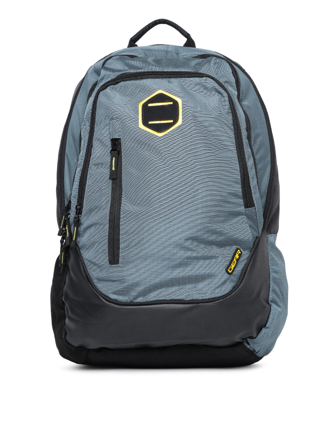 Buy Gear Unisex Blue & Black Campus 9 Waterproof Backpack Backpacks