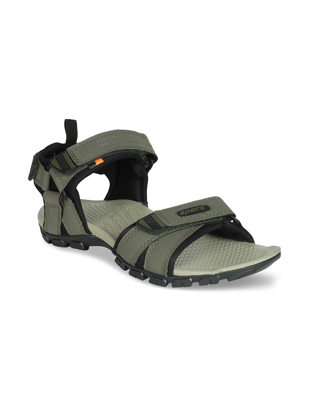 sparx men olive sandals