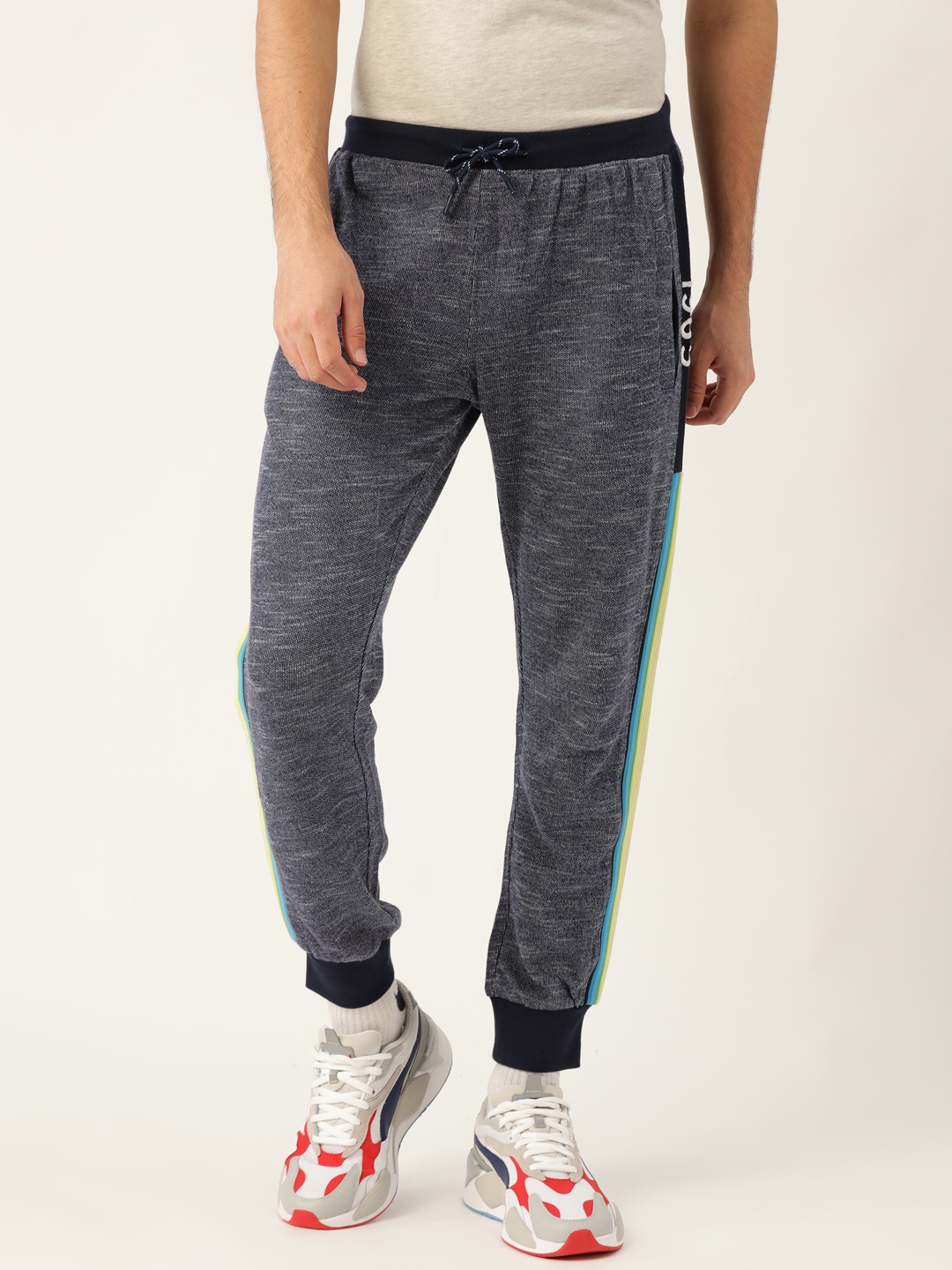 benetton track pants