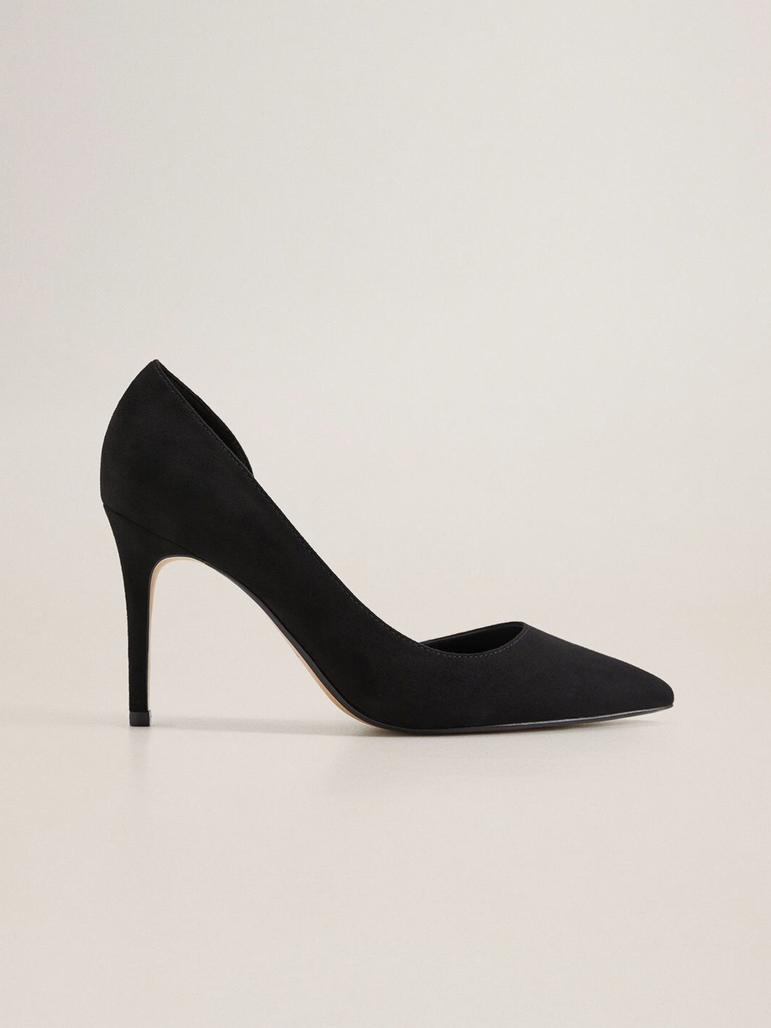 Buy MANGO Women Black Solid Formal Pumps - Heels for Women 12274990 ...