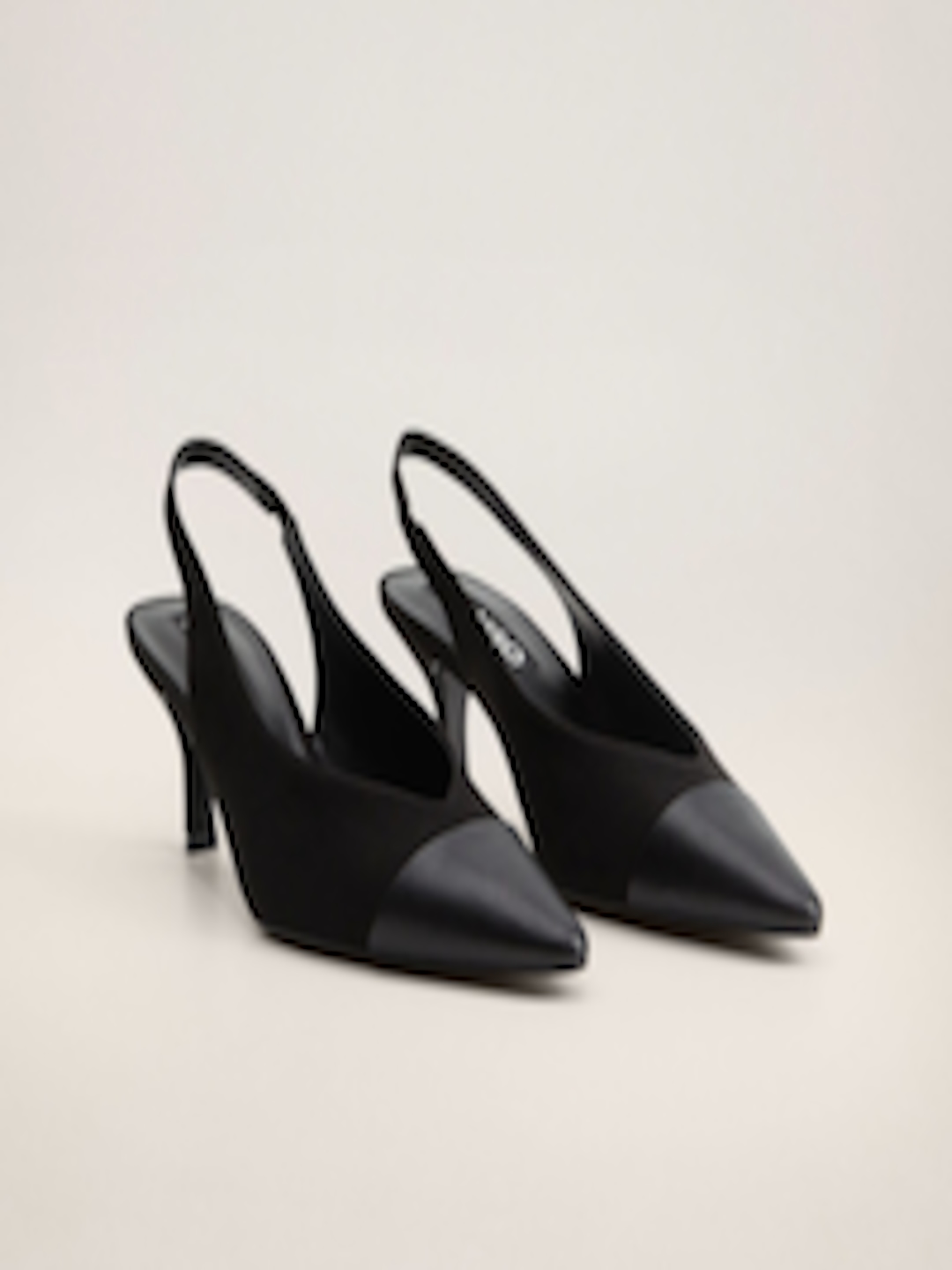Buy MANGO Women Black Solid Pumps - Heels for Women 12275018 | Myntra