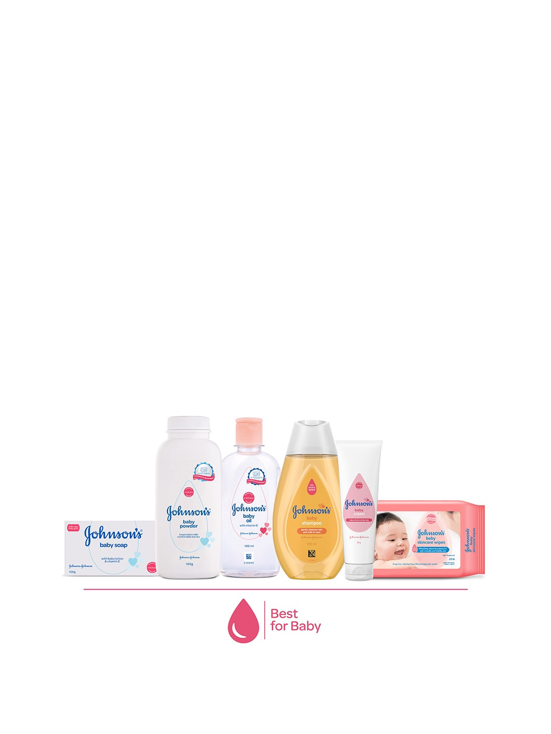 Buy Johnsons 8 Pcs Baby Care Collection Gift Set Baby Shampoo And