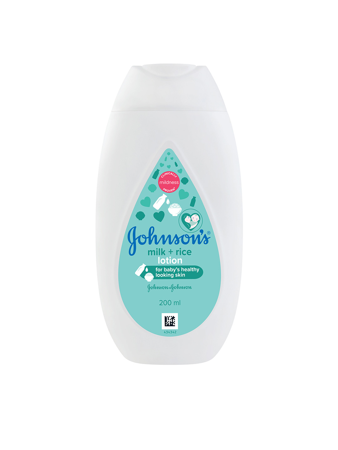 Buy Johnsons Baby Milk & Rice Lotion For Healthy Looking Skin 200ml
