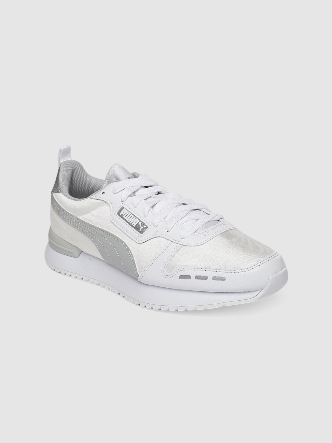 Buy Puma Women Silver Toned R78 Metallic Sneakers Casual Shoes For Women 12281336 Myntra 