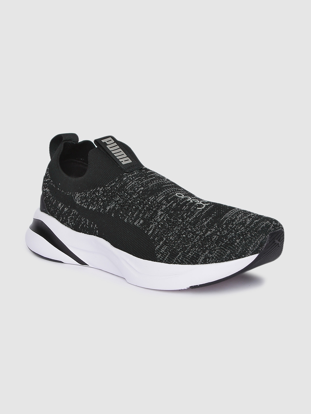 Buy Puma Unisex Black SoftRide Rift One8 Walking Slip On Shoes - Sports ...