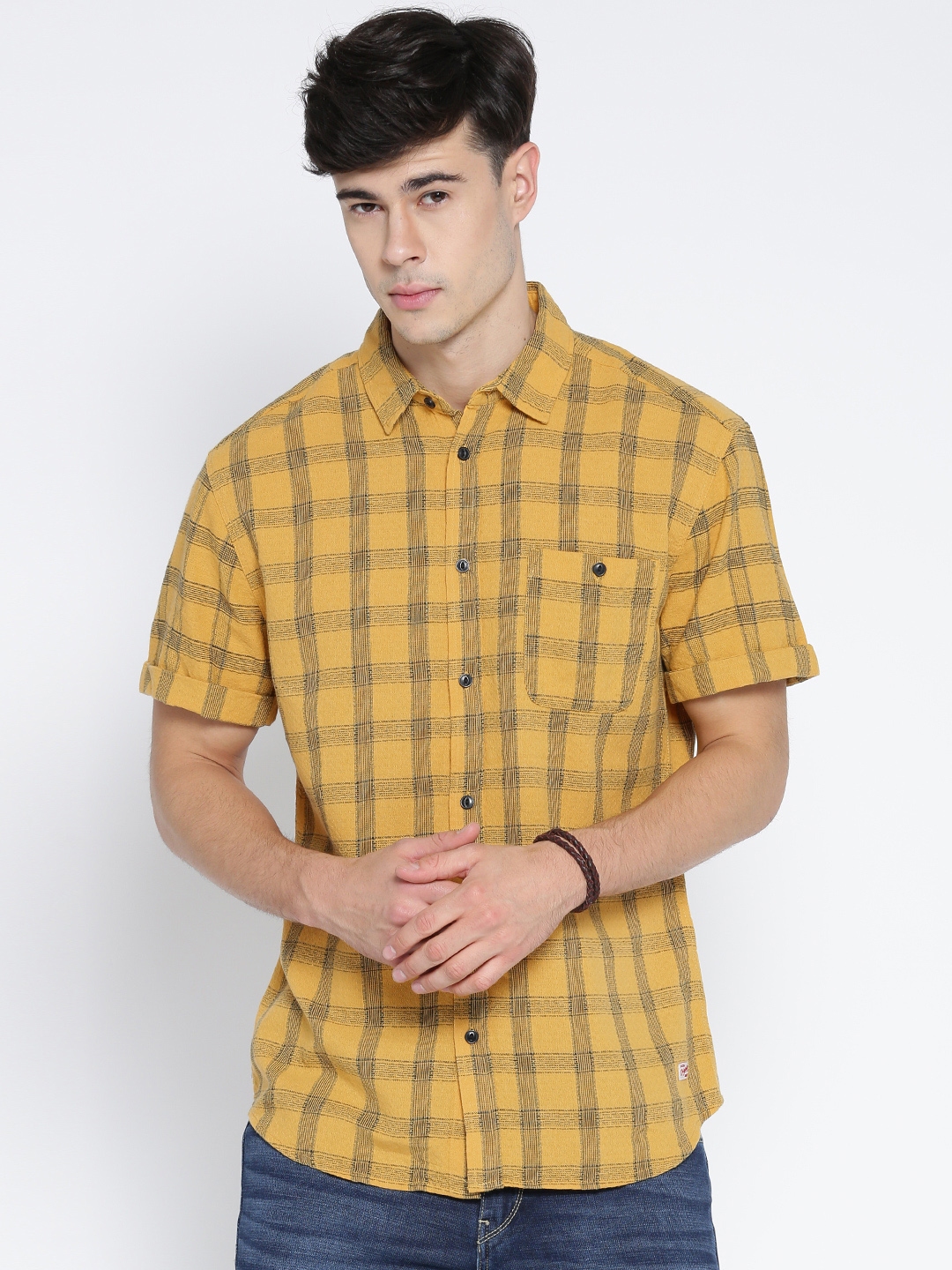 jack and jones checked shirt