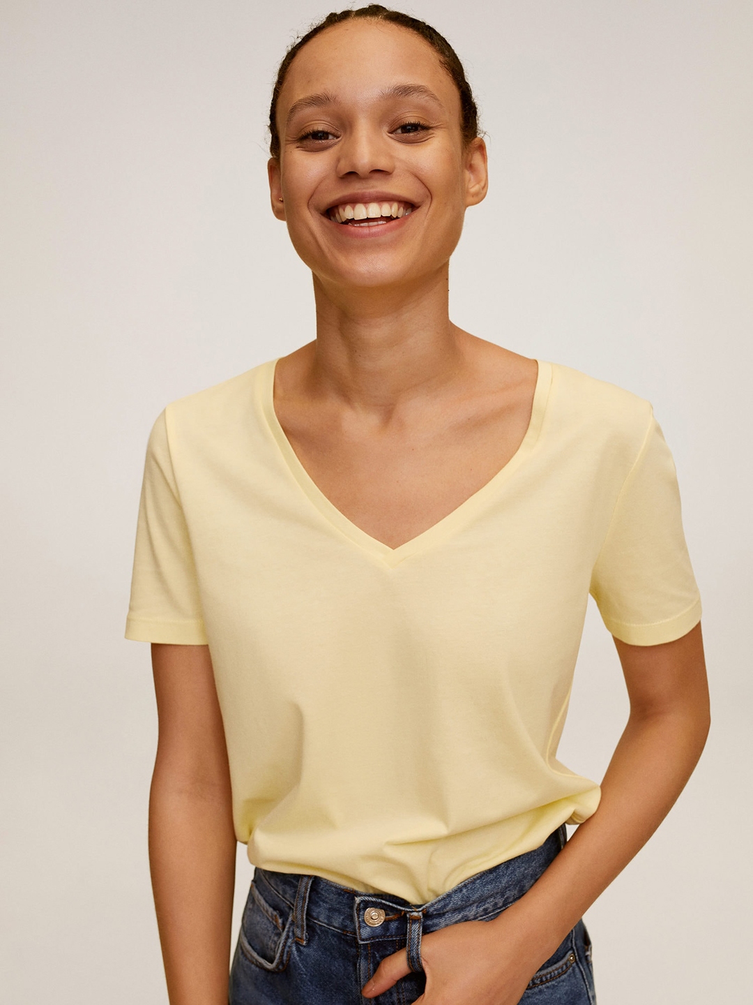 mango basic tshirt