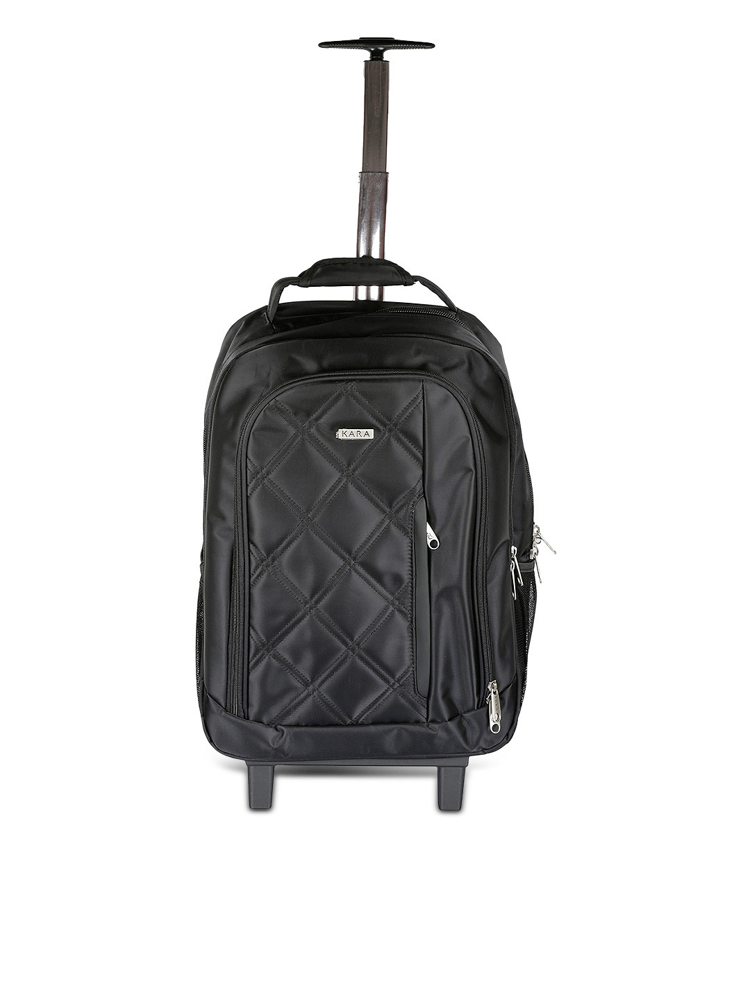 Buy Kara Unisex Black Trolley Backpack Backpacks for Unisex 1230285