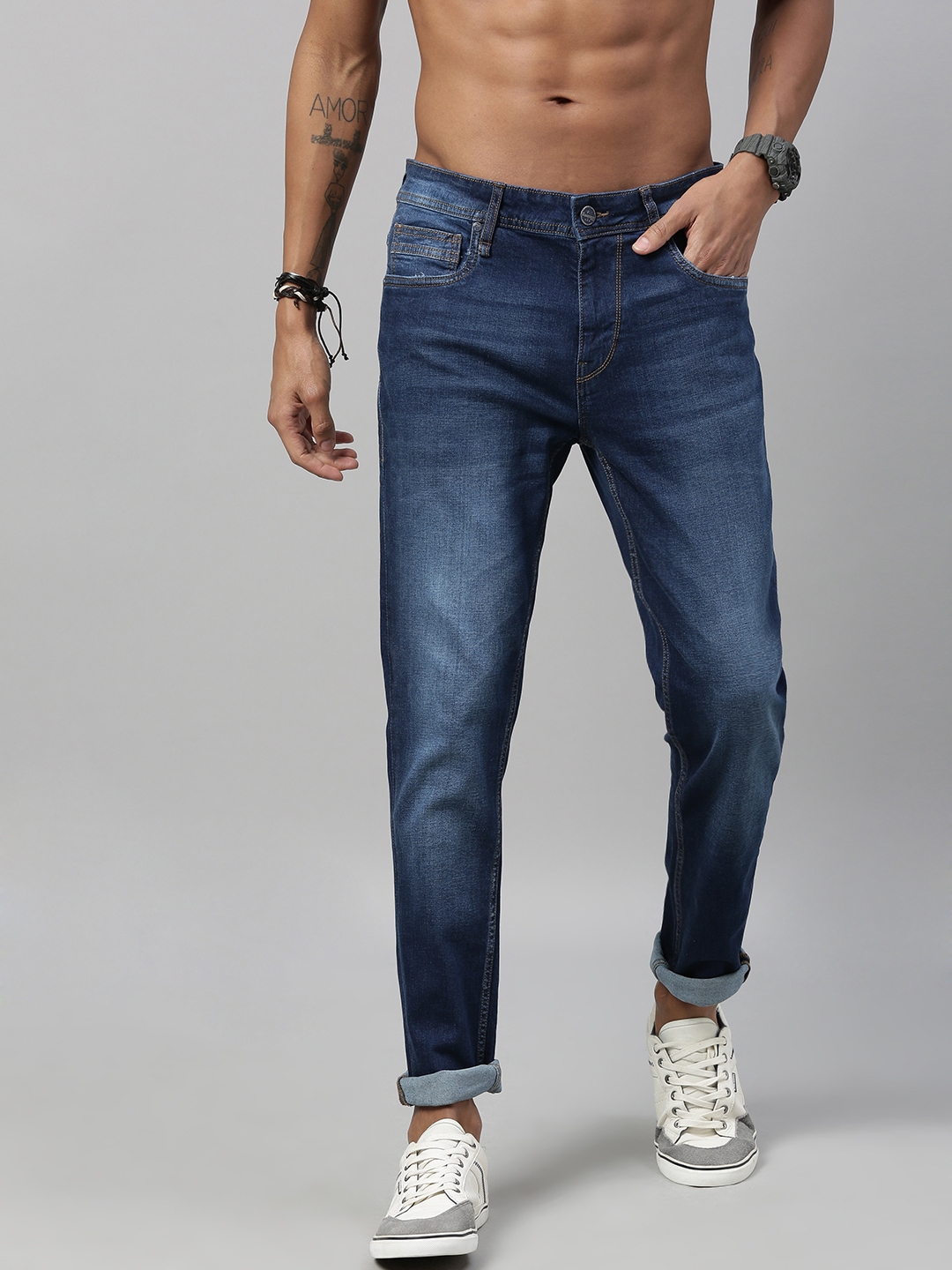 blue jeans men's style