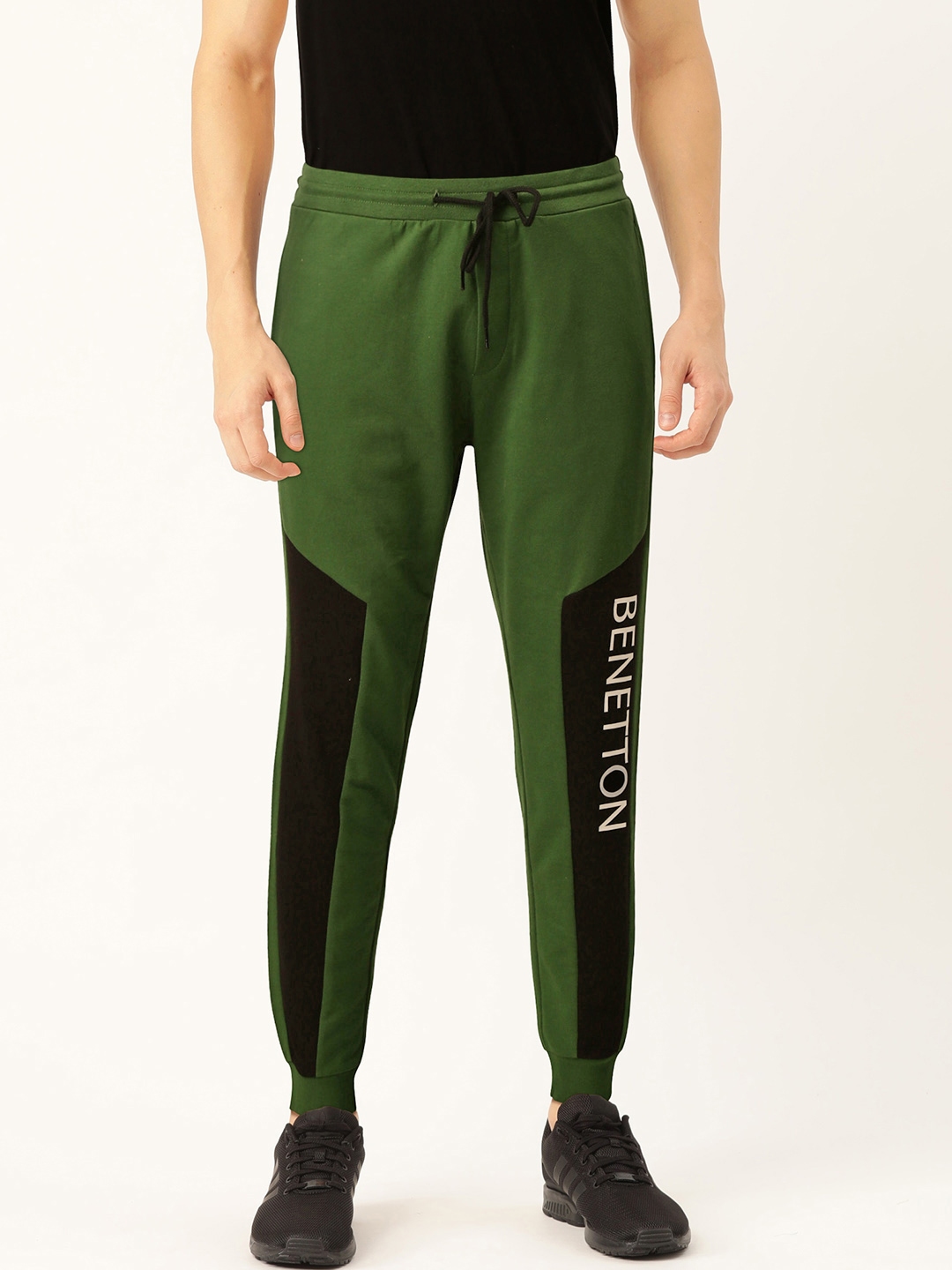 benetton track pants