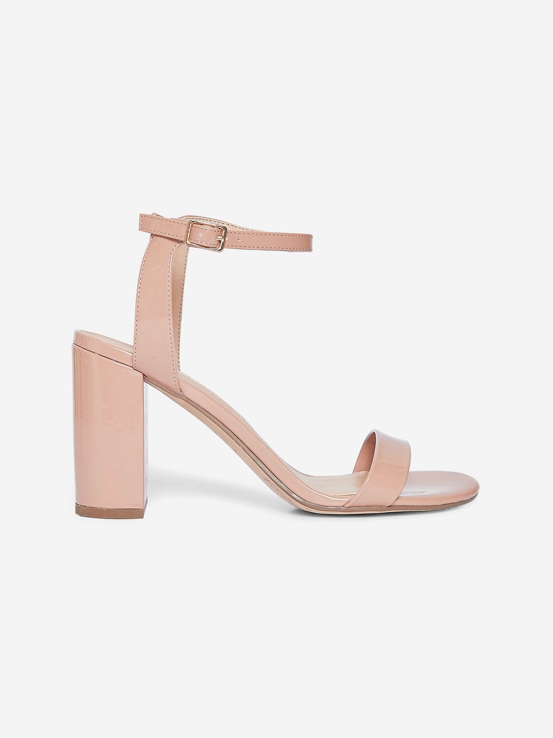 Buy DOROTHY PERKINS Women Pink Solid Mid Top Block Heels - Heels for ...