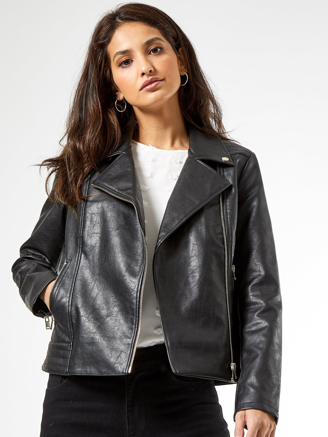 Buy DOROTHY PERKINS Women Black Solid Tailored Jacket Jackets for
