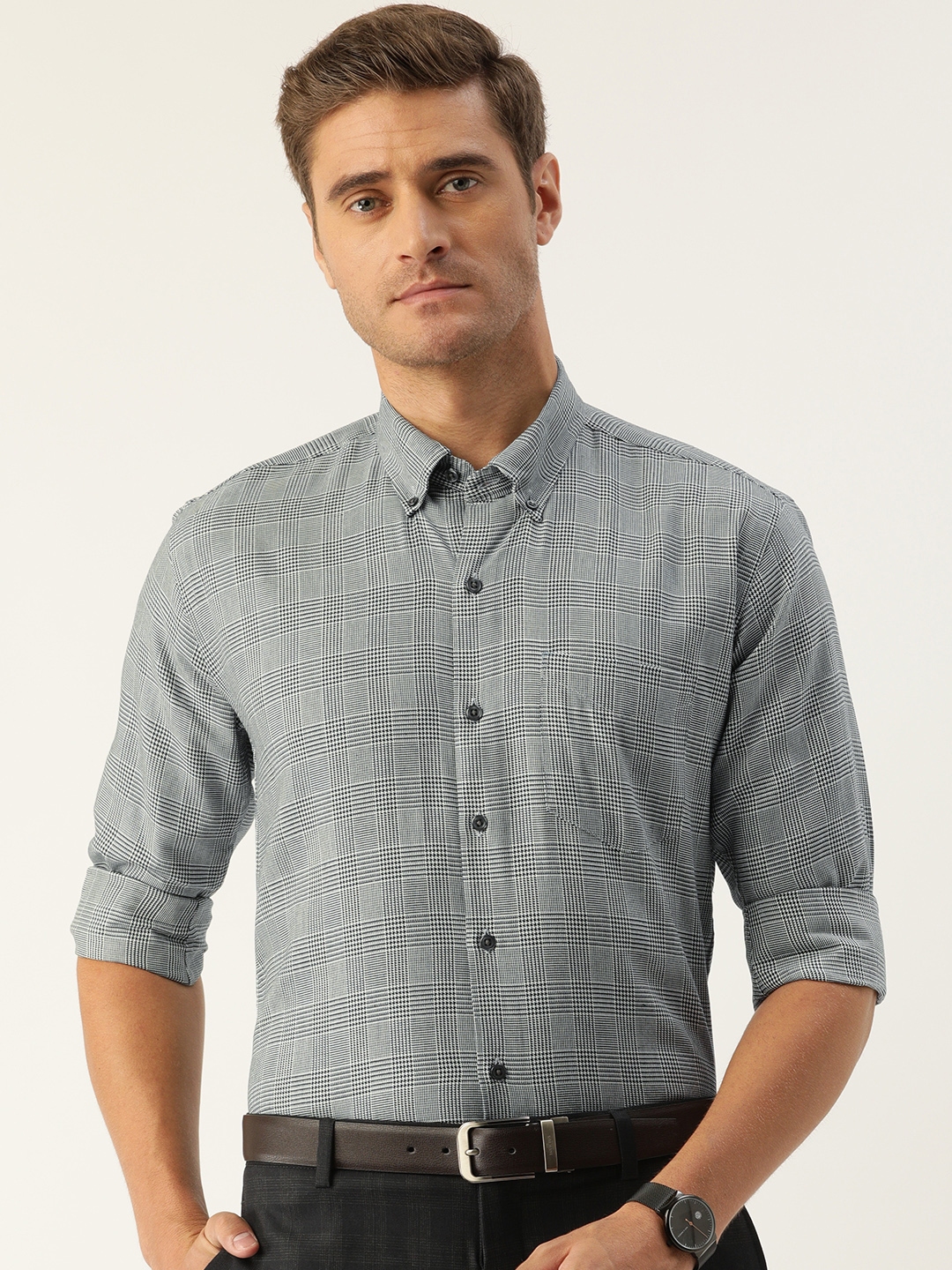 hancock men's formal shirt