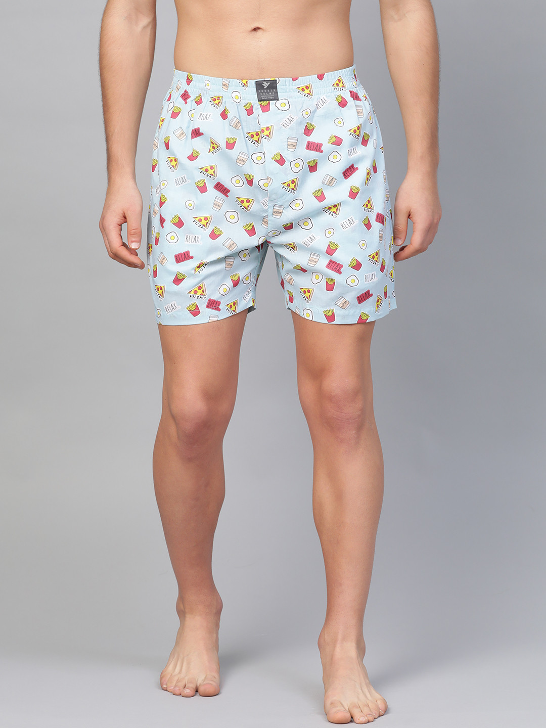Buy Hubberholme Men Quirky Print Pure Cotton Boxers Boxers for Men