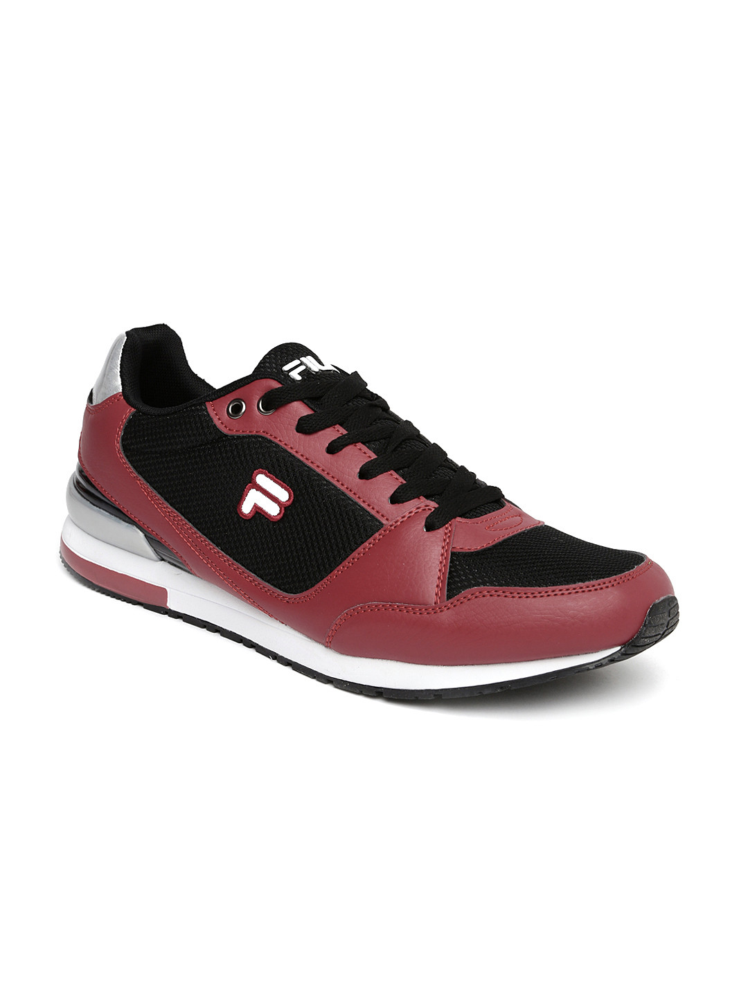 fila shoes maroon