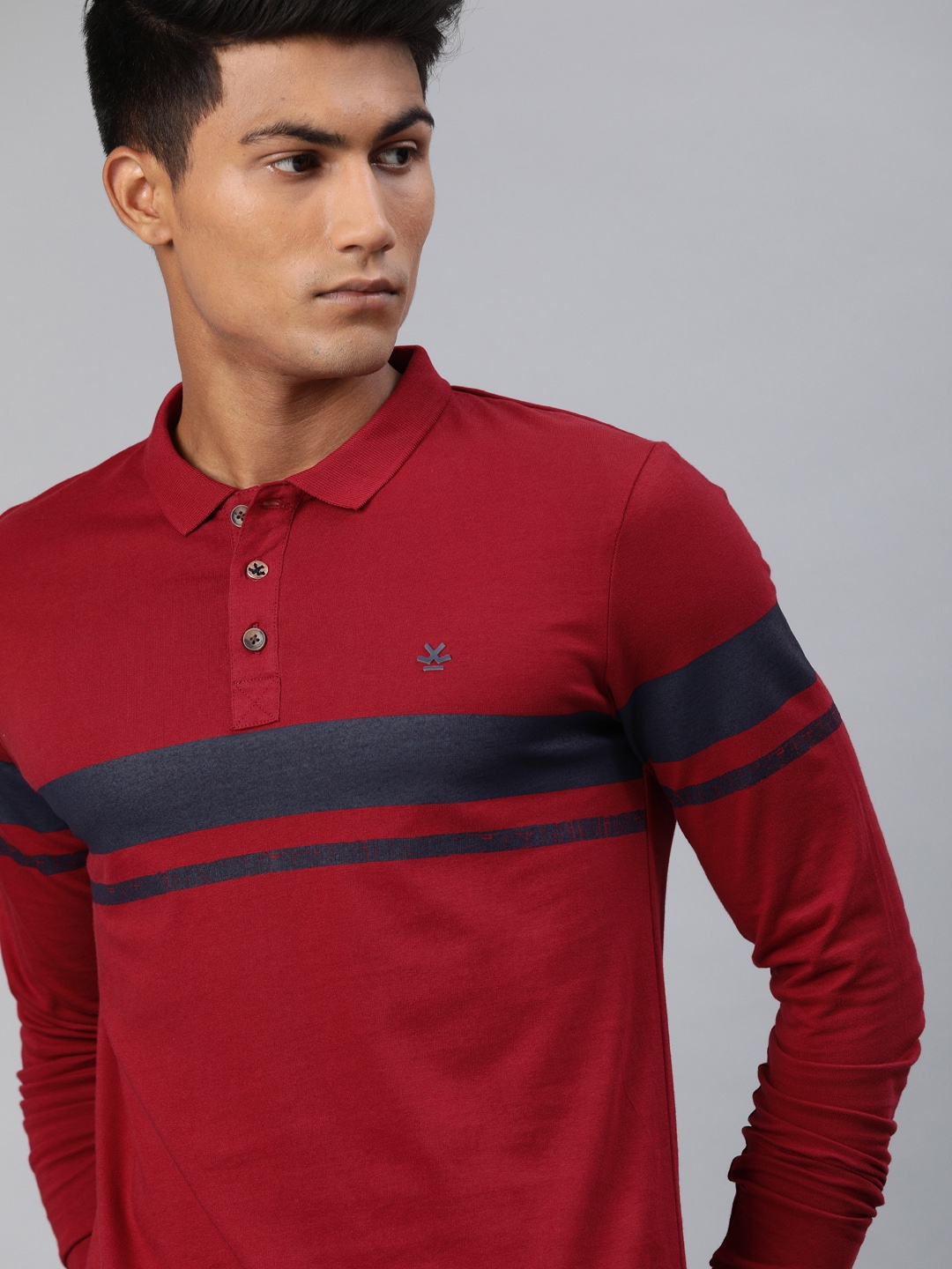 wrogn collar t shirts