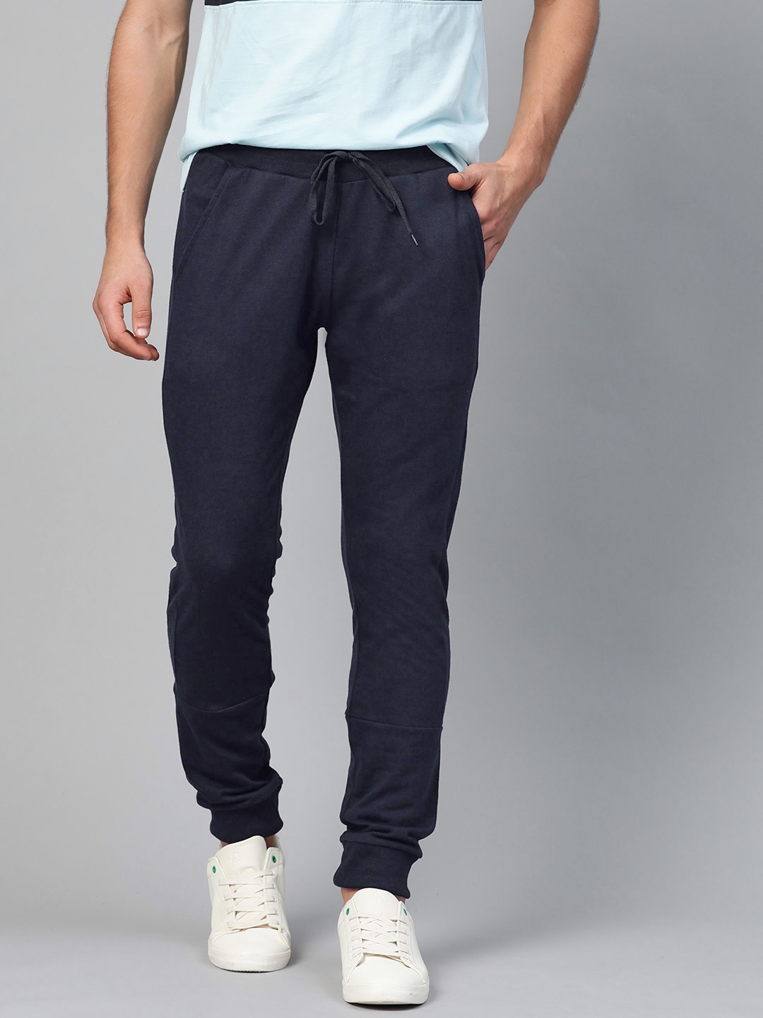 navy blue joggers mens