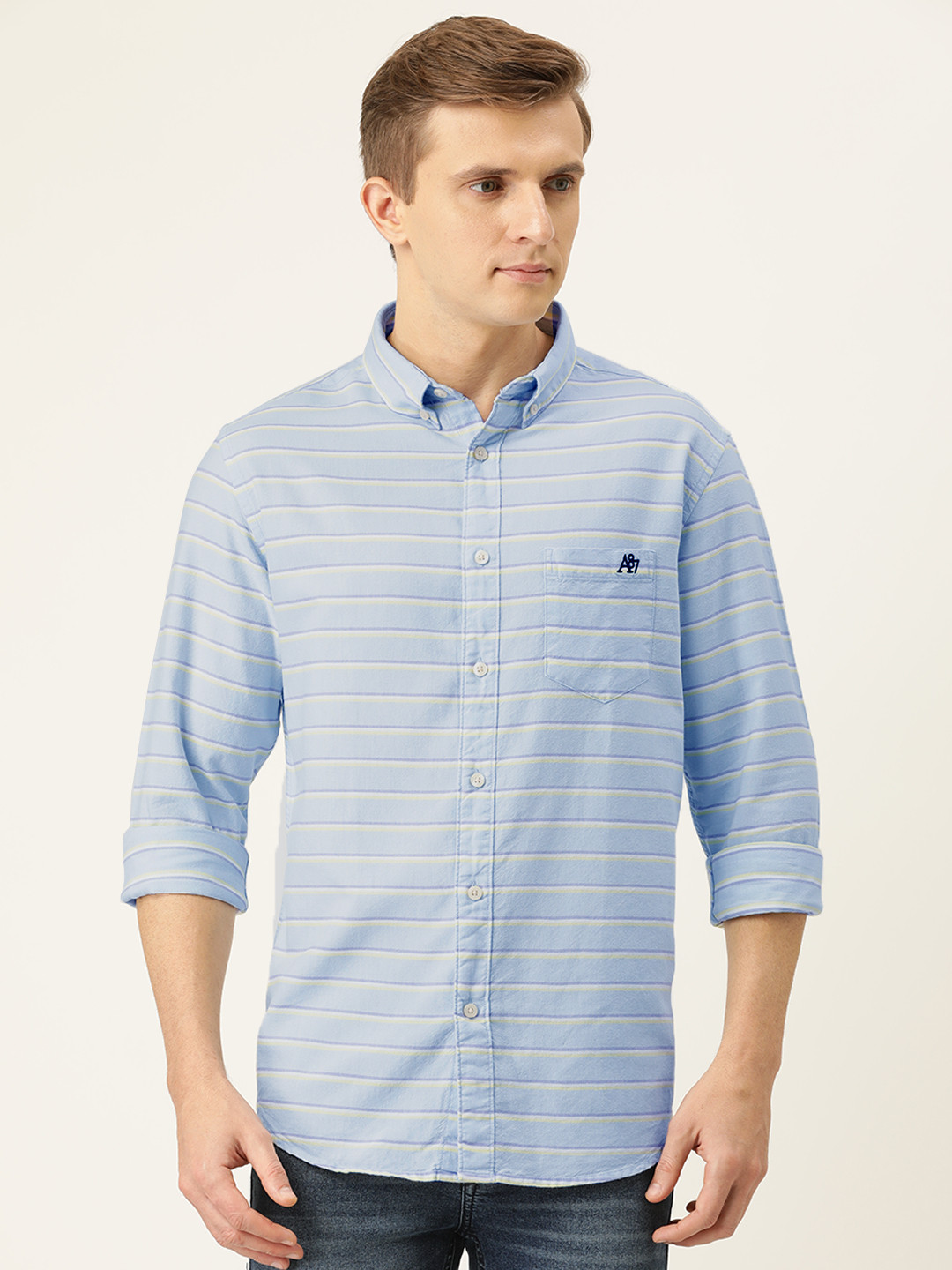 target blue triangle bikini