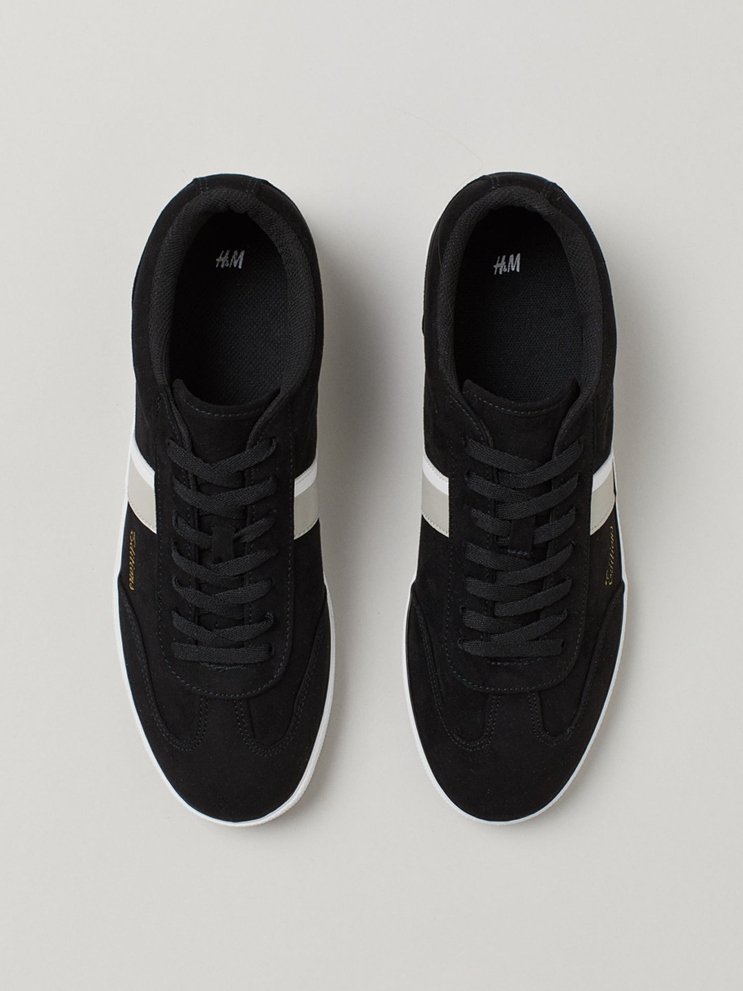 h&m trainers black