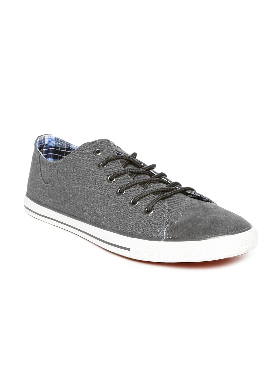 Buy Roadster Men Grey Casual Shoes Casual Shoes For Men 1234881 Myntra 7534