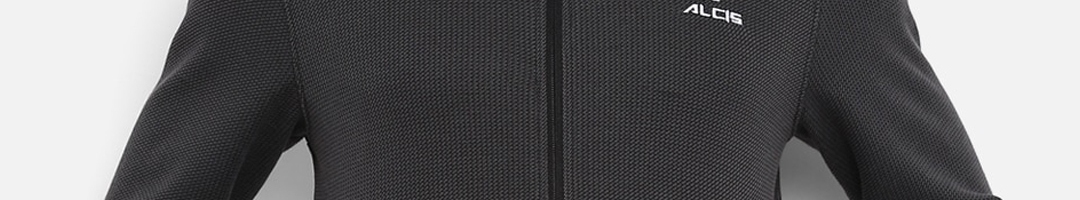 Buy Alcis Men Black Solid Bomber Jacket - Jackets for Men 12349512 | Myntra