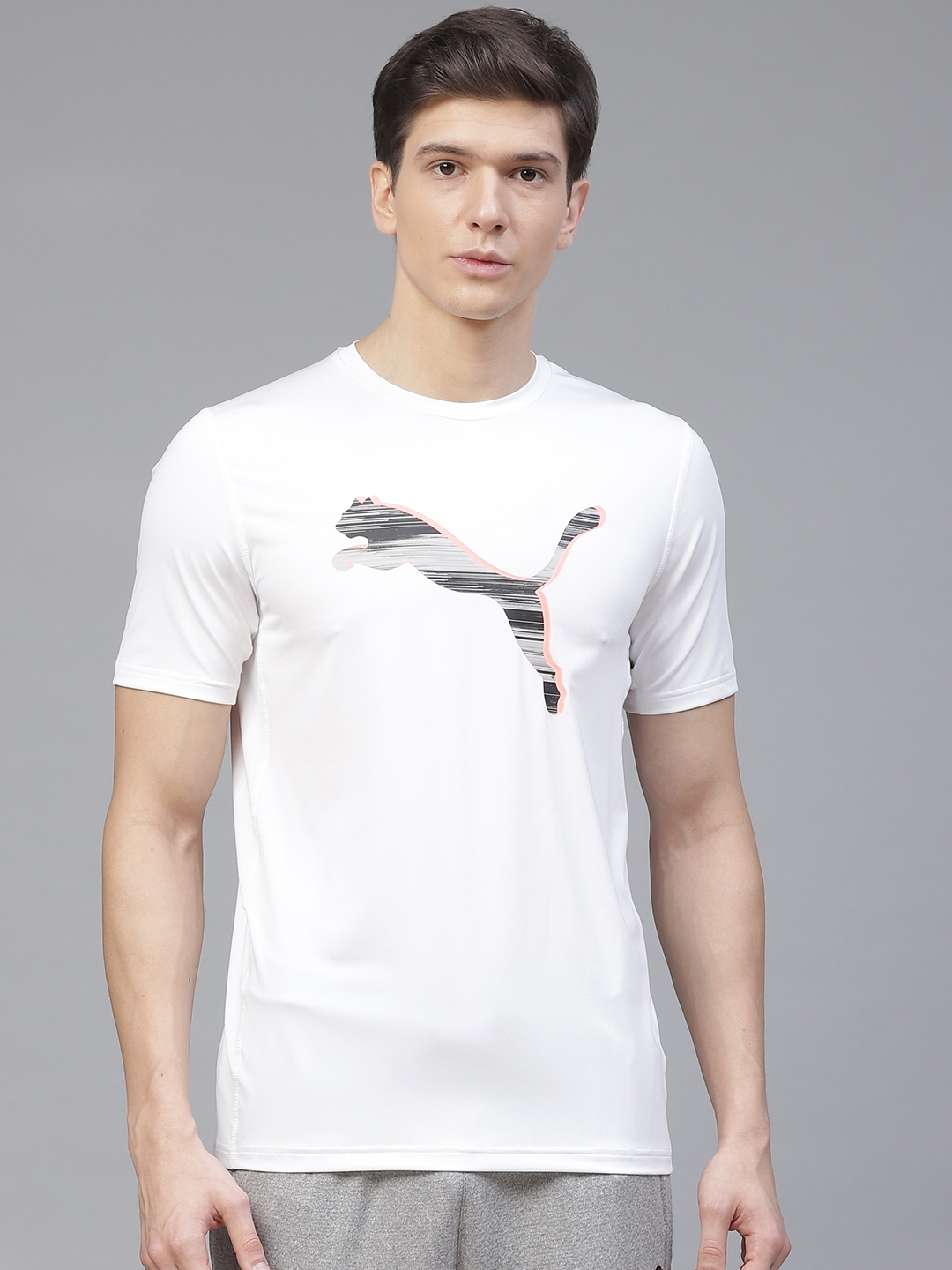 Buy Puma Men White Virat Kohli Active T Shirt I - Tshirts for Men ...