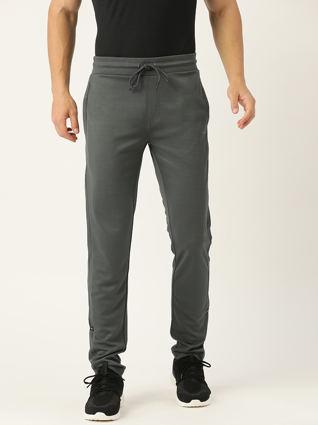 charcoal track pants