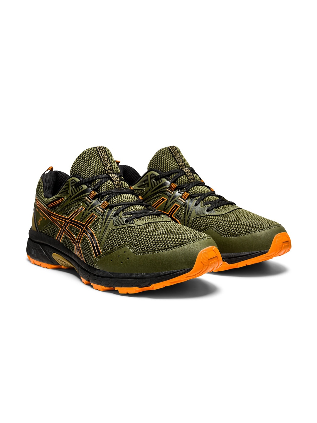 Buy ASICS Men Green GEL VENTURE 8 Running Shoes - Sports Shoes for Men ...