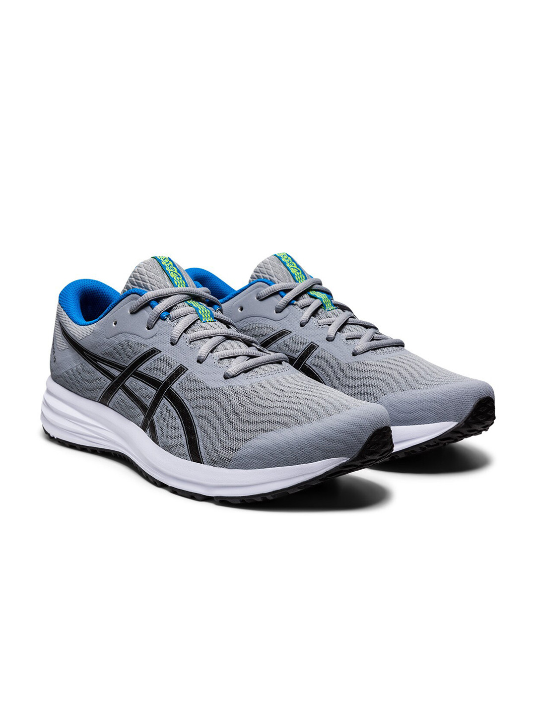 Buy ASICS Men Grey Synthetic PATRIOT 12 Running Shoes Sports Shoes for Men 12368690 Myntra
