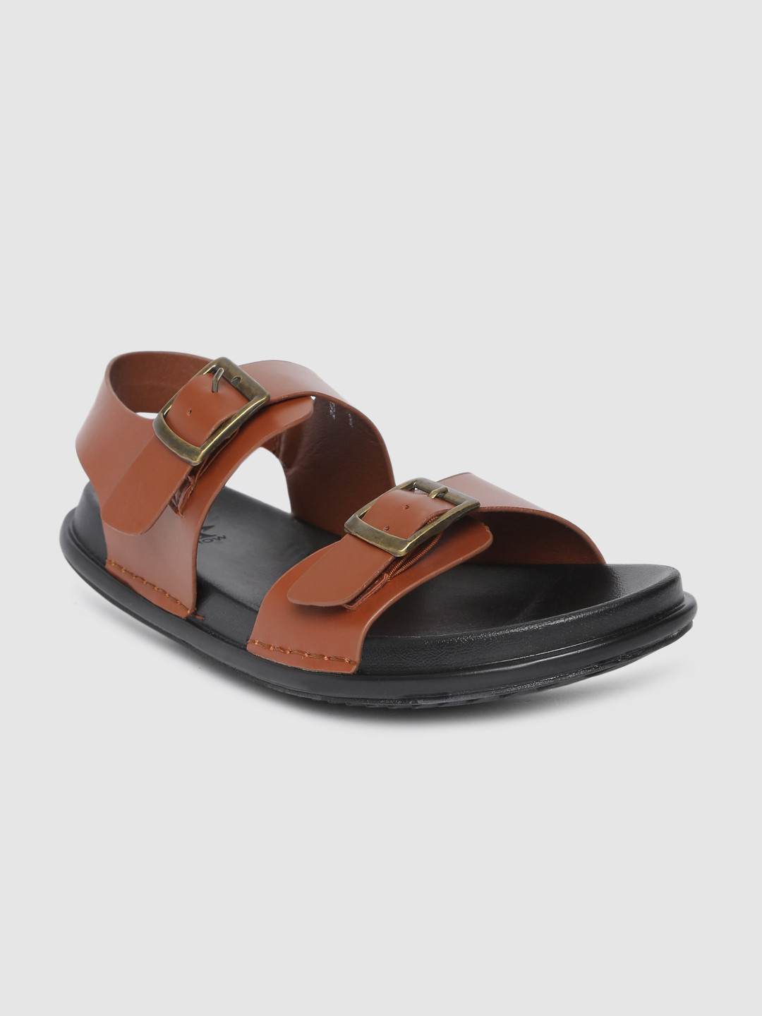 Buy Arrow Men Tan Brown Sandals - Sandals for Men 12370092 | Myntra