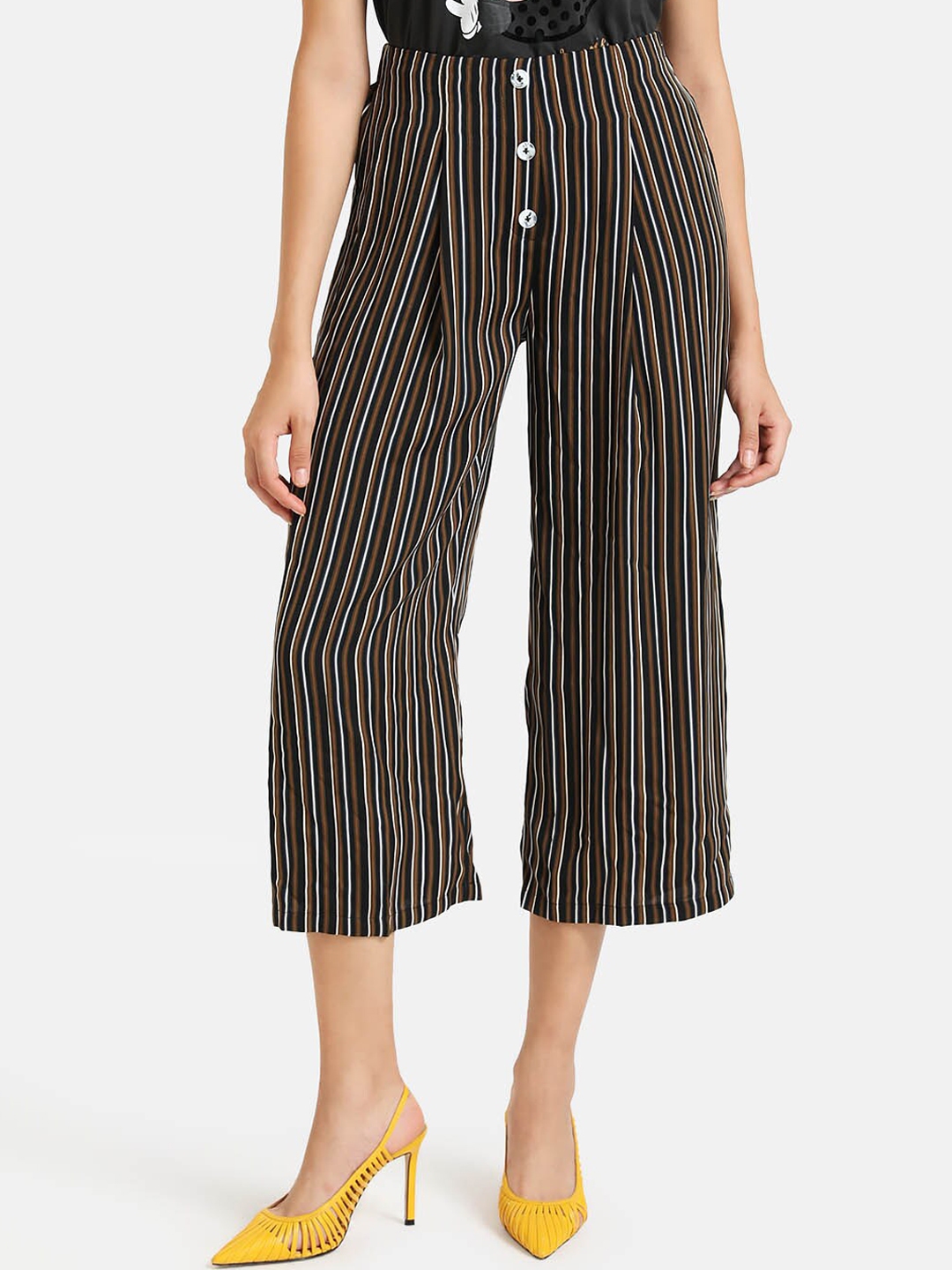 culottes striped pants