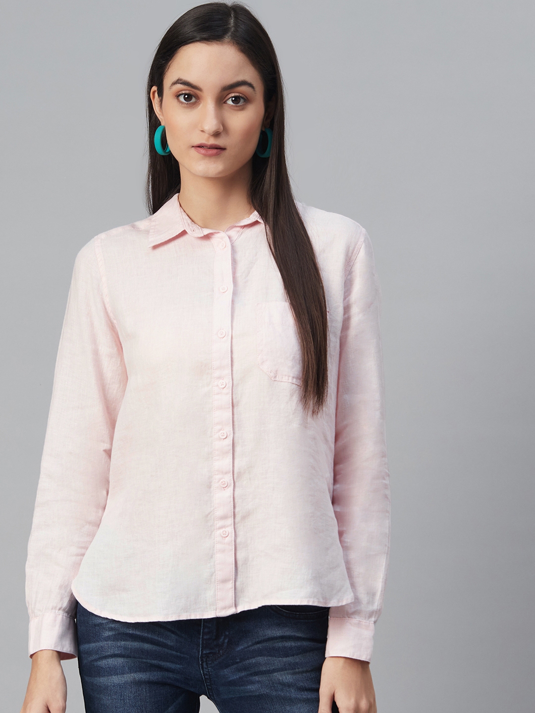 marks and spencer linen top