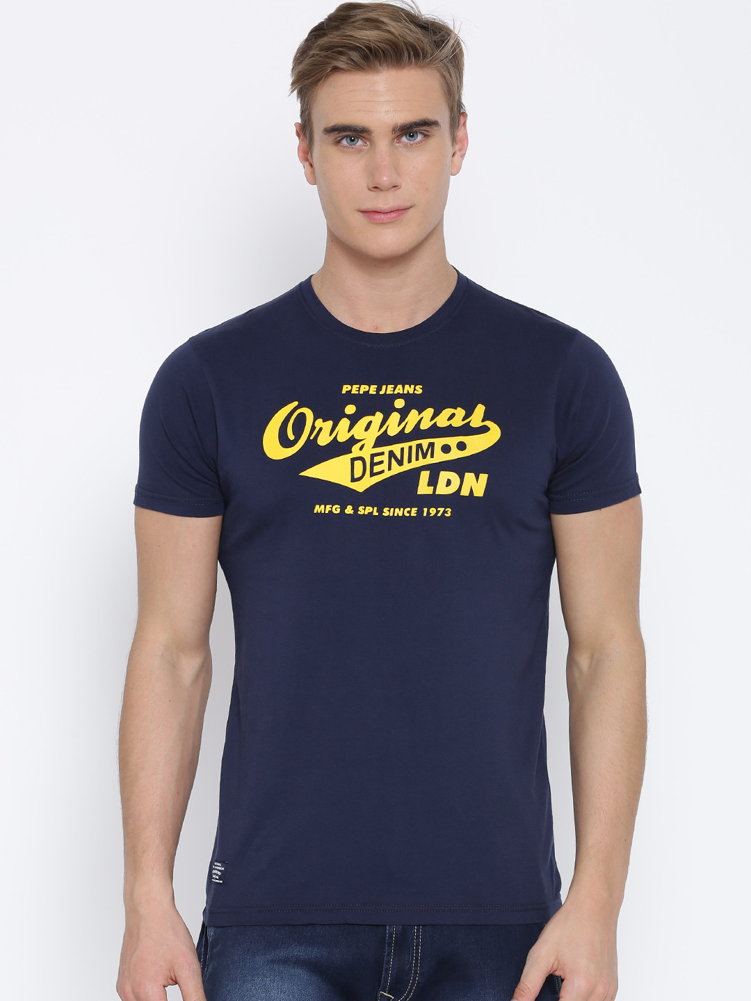 Pepe Jeans Verde Cotton Men T-Shirt