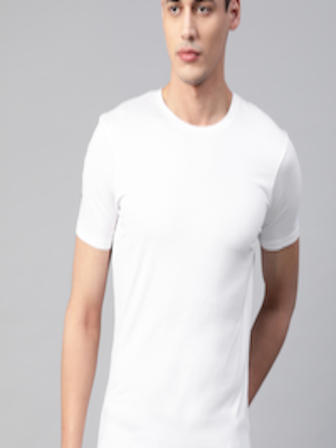 Buy Marks & Spencer Men White Solid Innerwear Vest T141600AWHITE ...