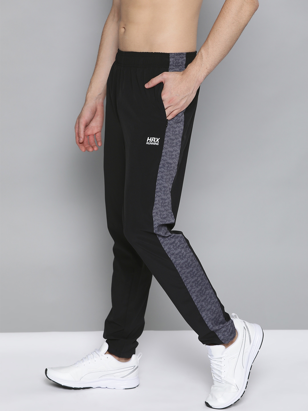 running track pants half