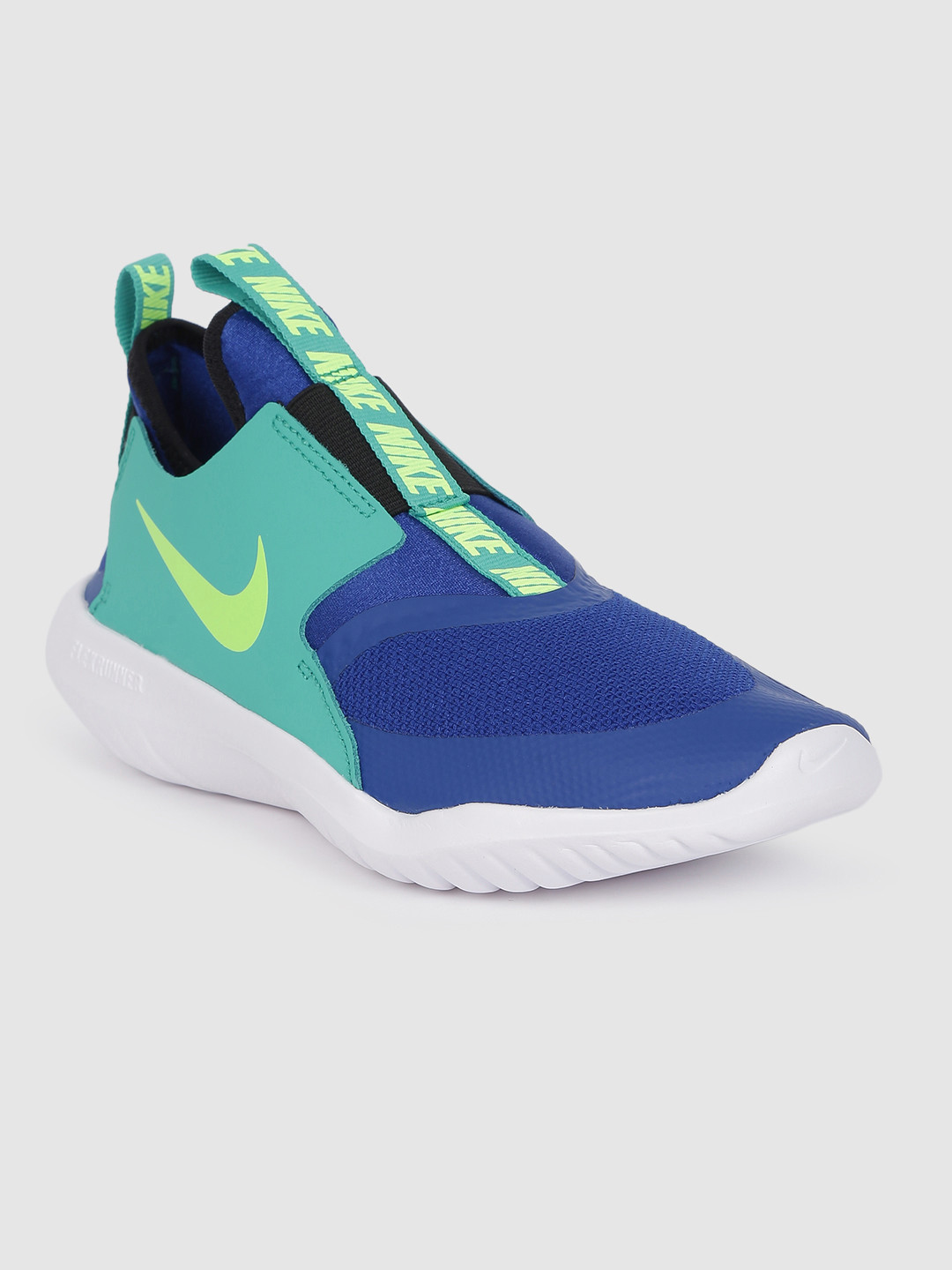 Buy Nike Unisex Kids Blue Flex Runner Running Shoes - Sports Shoes for ...