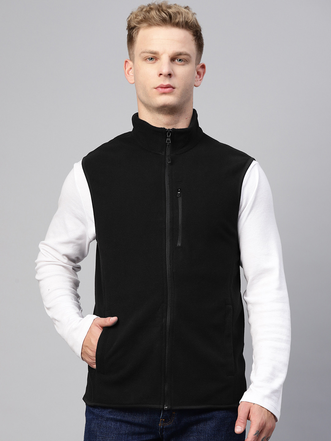 Buy Marks & Spencer Men Black Solid Tailored Jacket Jackets for Men