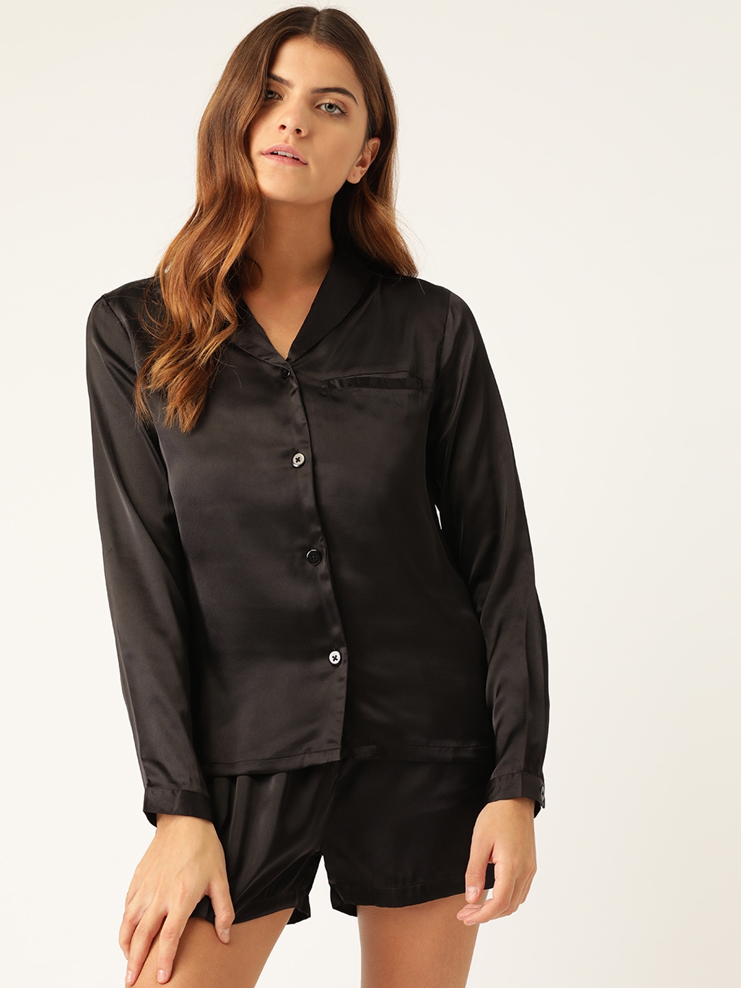 night suit for women black