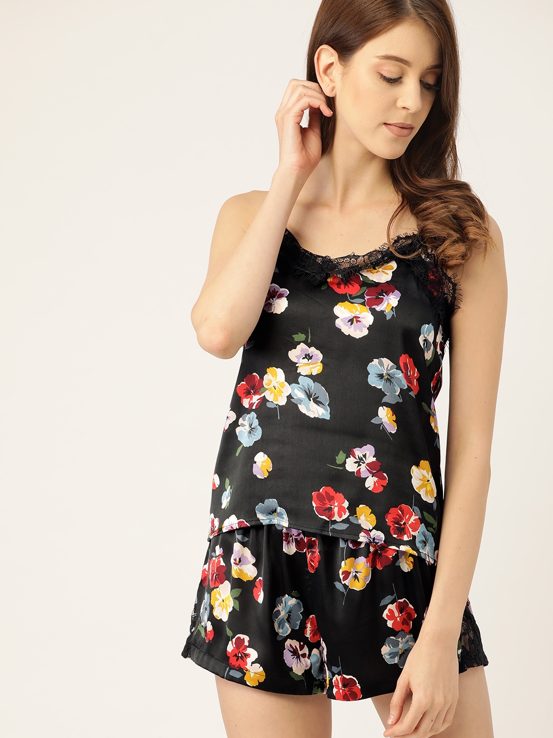 floral night suit