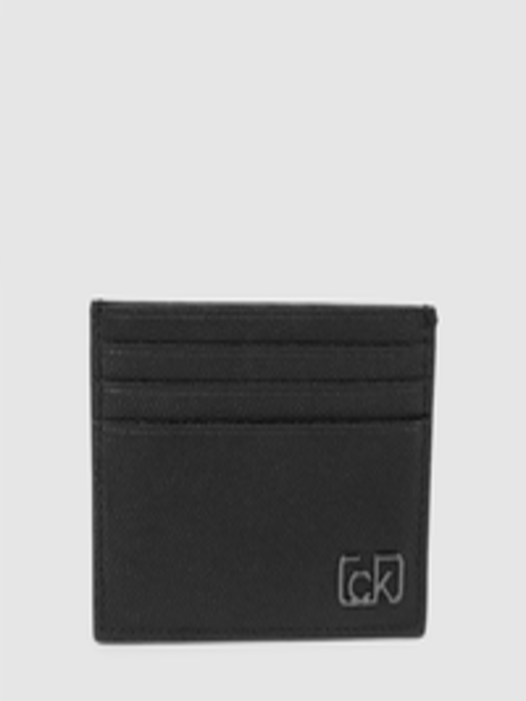 Buy Calvin Klein Men Black Textured Card Holder - Wallets for Men