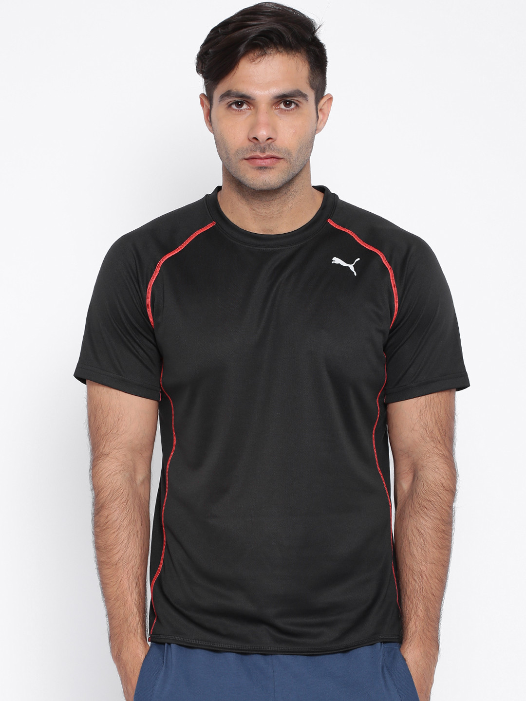 Buy PUMA Black DryCELL Running T Shirt Tshirts for Men 1246109 Myntra