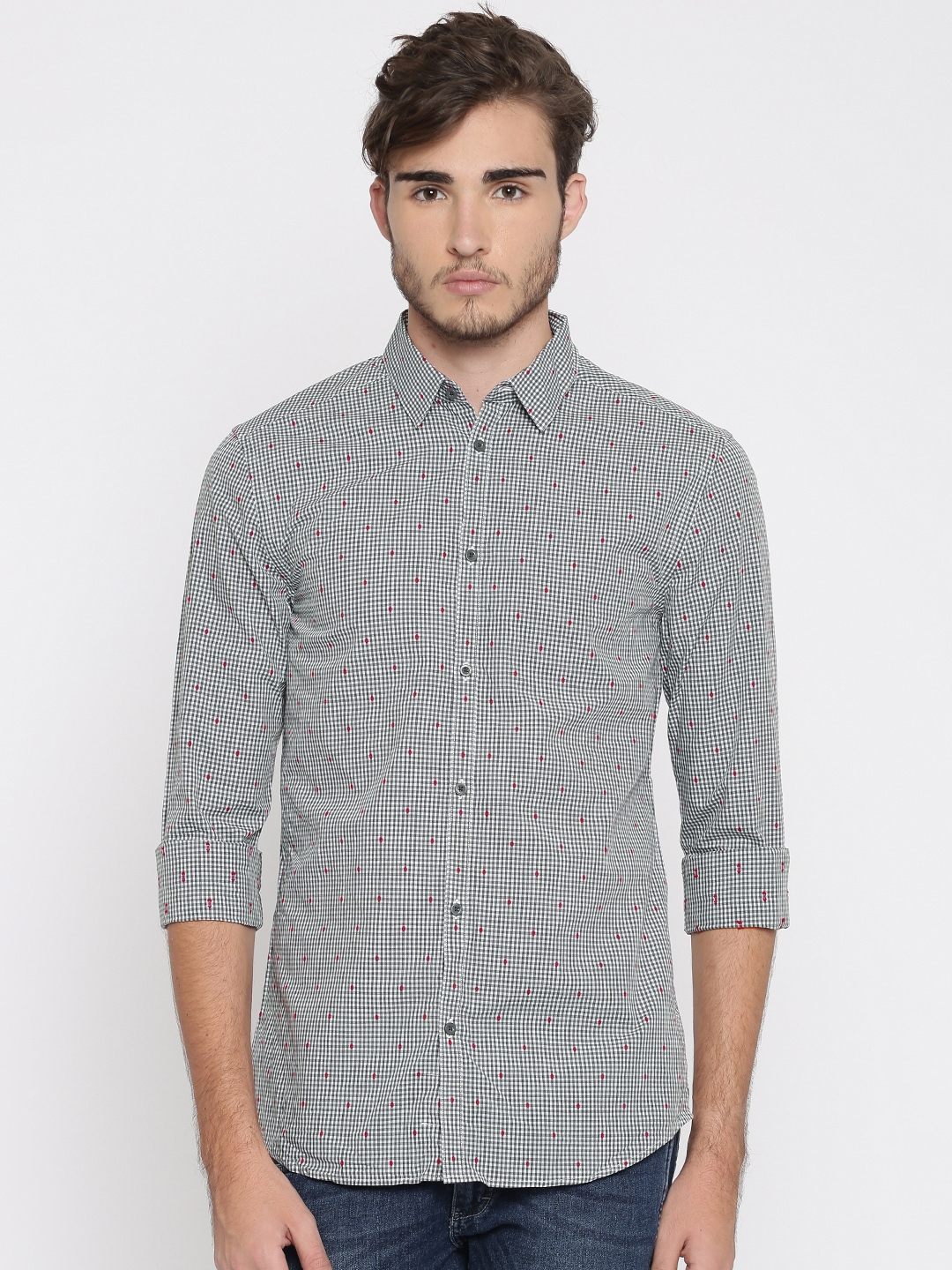 jack and jones checked shirt