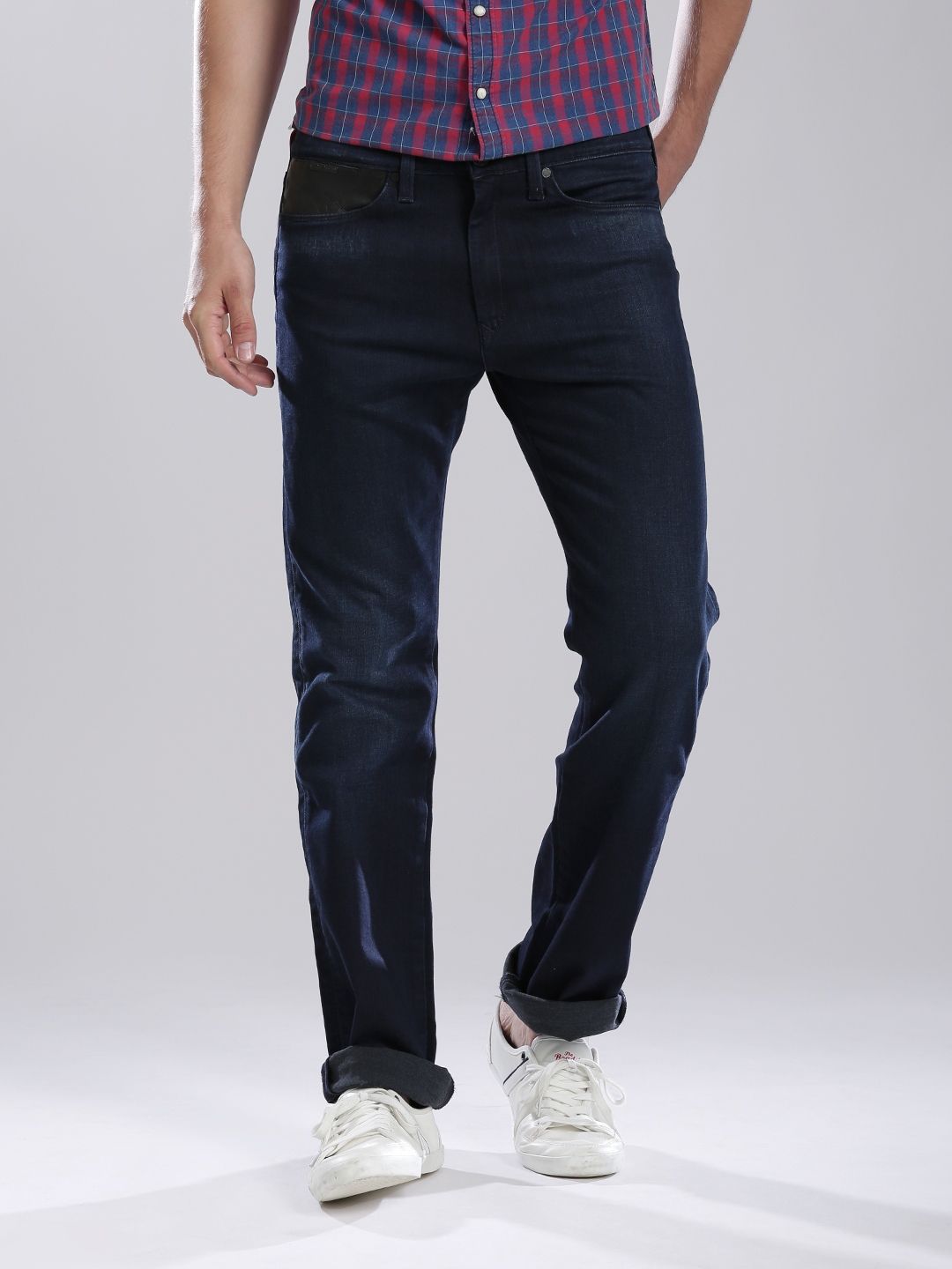 levis navy jeans