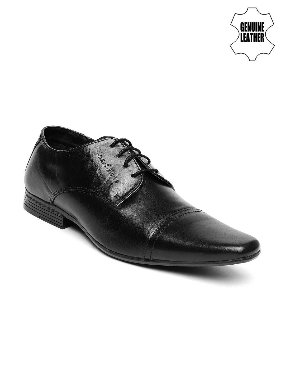red tape men's leather formal shoes flipkart