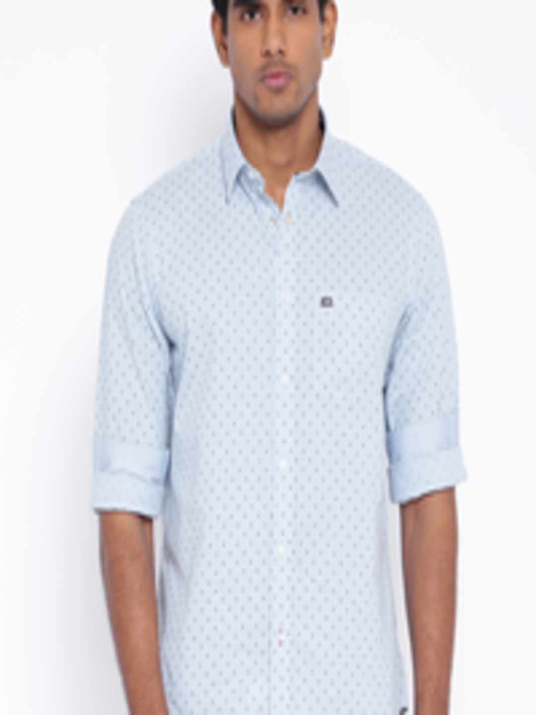 Buy Arrow Sport Blue Printed Slim Casual Shirt - Shirts for Men 1246616 ...