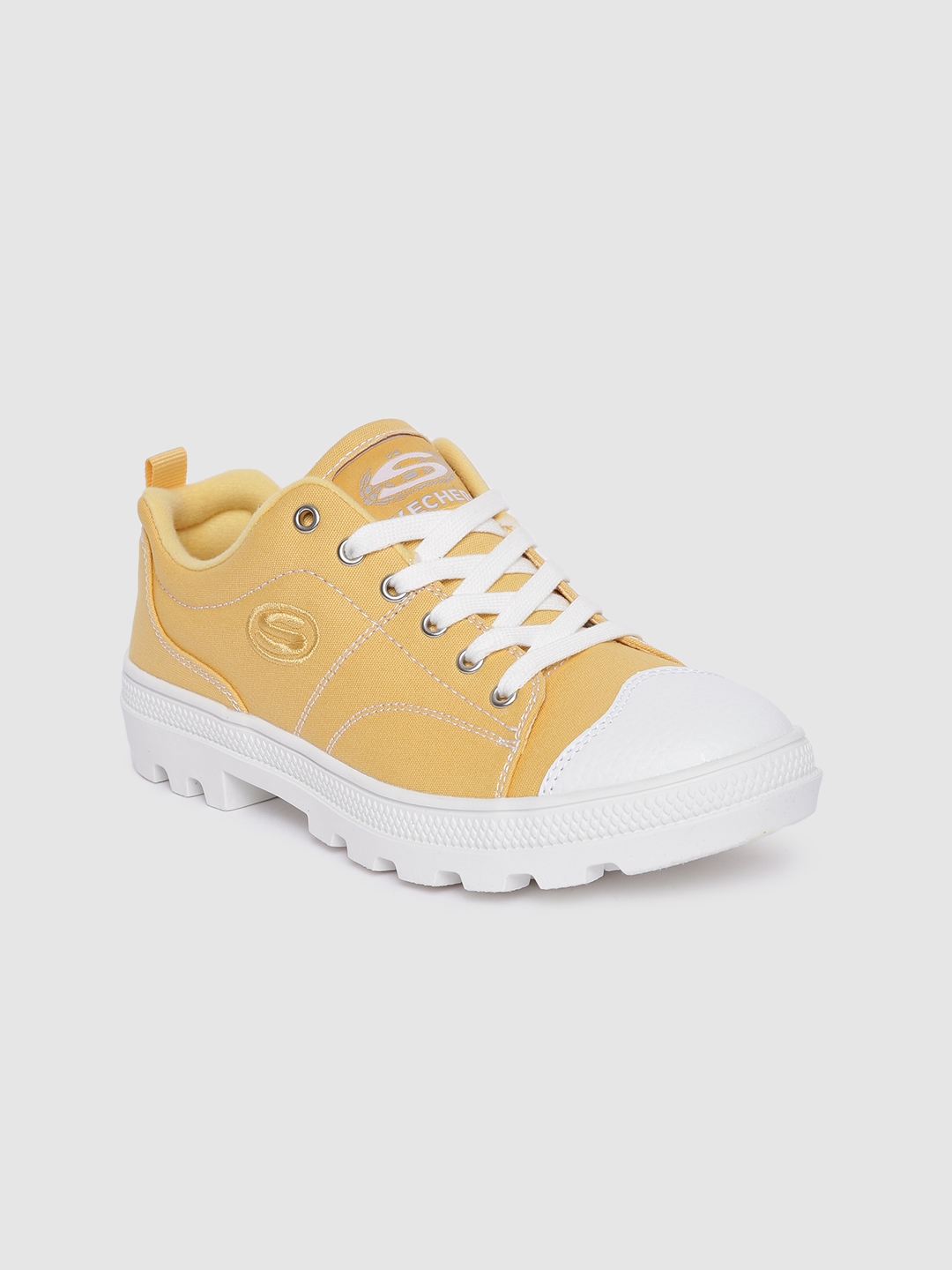 skechers yellow shoes