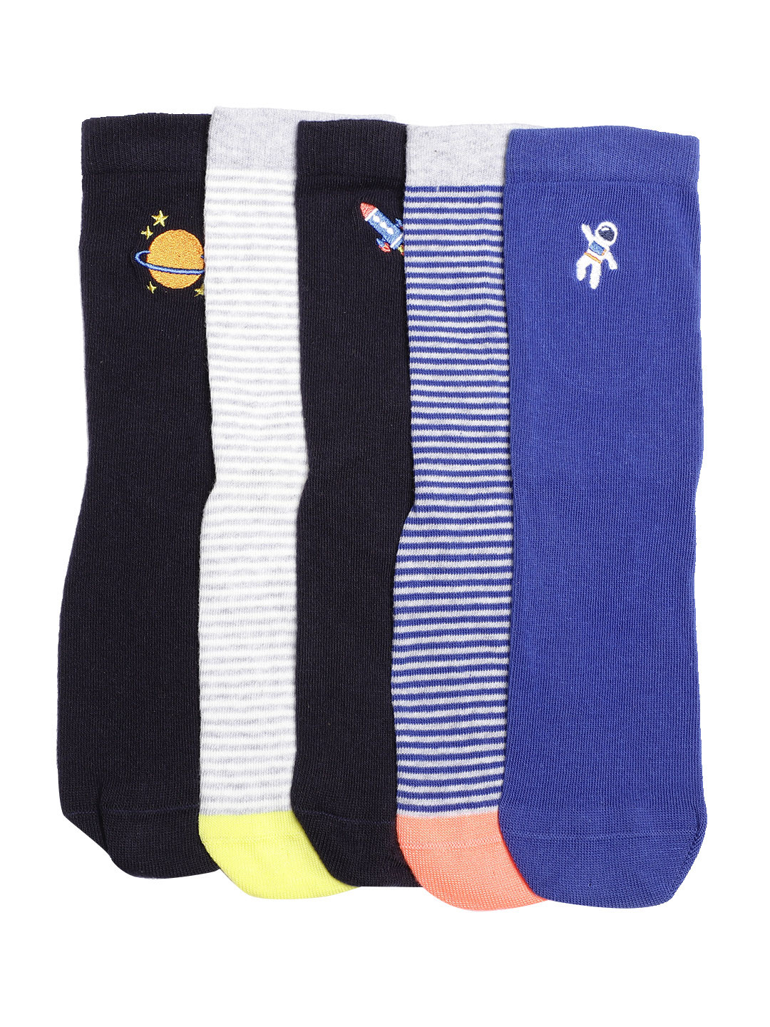 Buy Marks & Spencer Kids Pack Of 5 Above Ankle Length Socks Socks for