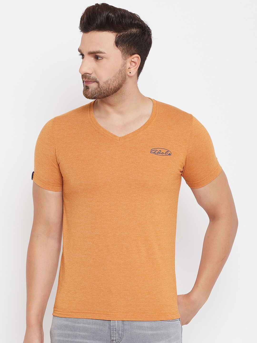 rust colored tshirts