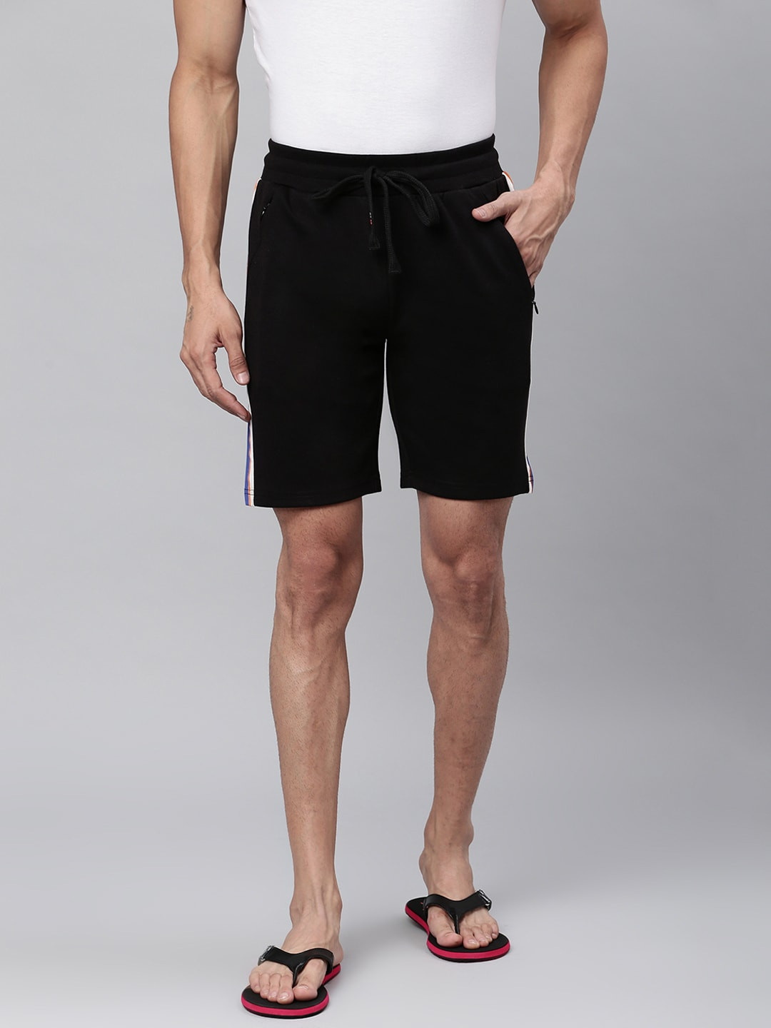 Buy Sweet Dreams Men Black Solid Lounge Shorts Lounge Shorts for Men